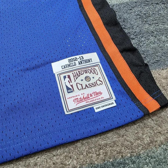 Carmelo Anthony Knicks Jersey 2XL Mitchell & Ness Swingman 2010-11 NWT - Picture 3 of 8